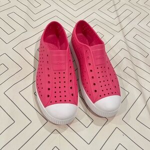 New Natives Shoes Pink Slip On Sneakers